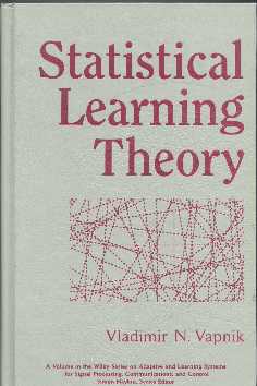 Statisticsl Learning Theory book cover